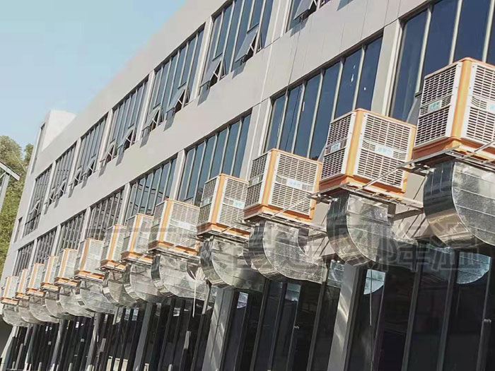 深圳水产养殖热带鱼养殖场安装润东方环保空调案例